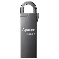 Flash память Apacer 64 GB AH15A USB 3.1 Ashy (AP64GAH15AA-1) фото
