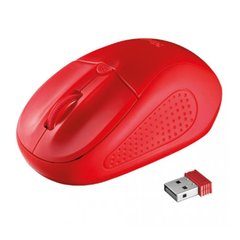 Мышь компьютерная Trust Primo Wireless Mouse Red (20787) фото