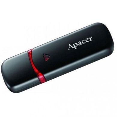 Flash пам'ять Apacer 32 GB AH333 Mysterious Black AP32GAH333B-1 фото