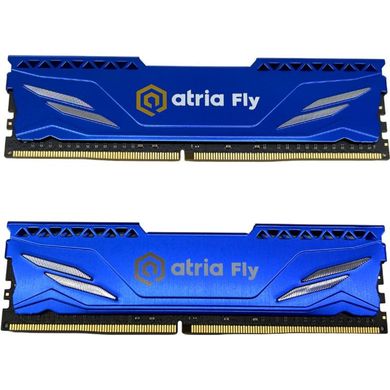 Оперативная память ATRIA 32 GB (2x16GB) DDR4 3600 MHz Fly Blue (UAT43600CL18BLK2/32) фото