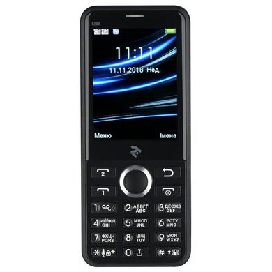 Смартфон 2E E280 2018 Dual Sim Black фото