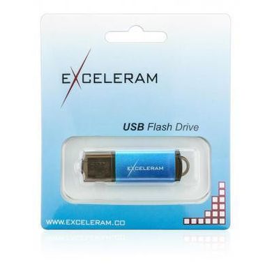 Flash память Exceleram 16 GB A3 Series Blue USB 2.0 (EXA3U2BL16) фото