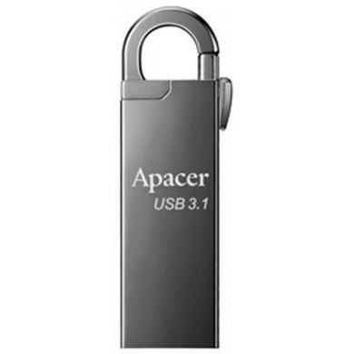 Flash пам'ять Apacer 64 GB AH15A USB 3.1 Ashy (AP64GAH15AA-1) фото