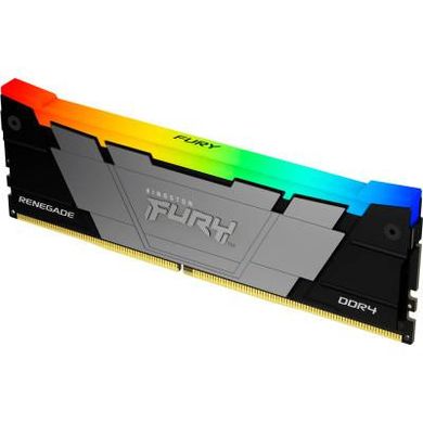 Оперативная память Kingston FURY 8 GB DDR4 3200 MHz Renegade RGB Black (KF432C16RB2A/8) фото