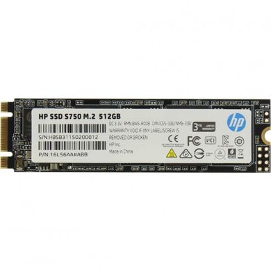 SSD накопитель HP S750 M.2 256 GB (16L55AA) фото