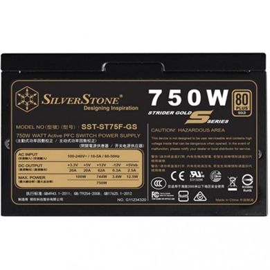 Блок питания Silverstone ST75F-GS v3.0 750W (SST-ST75F-GS) фото
