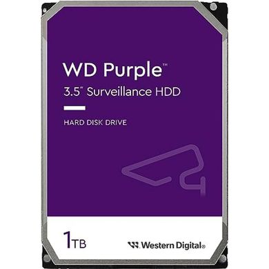 Жорсткий диск Western Digital Purple 1TB 64MB 5400rpm WD11PURZ 3.5 SATA III фото