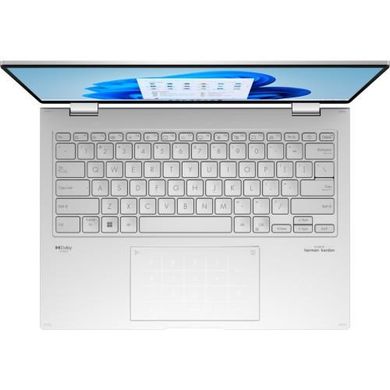 Ноутбук ASUS Zenbook 14 Flip OLED UP3404VA Foggy Silver (UP3404VA-KN060W, 90NB10E3-M005L0) фото