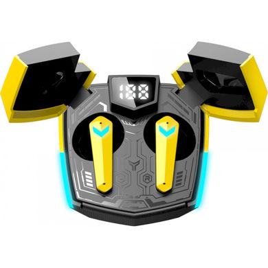 Навушники Canyon Doublebee GTWS-2 Gaming Yellow (CND-GTWS2Y) фото