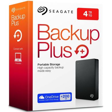 Жорсткий диск Seagate Backup Plus Black (STDR4000200) фото