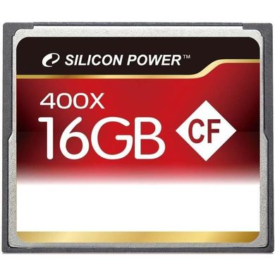 Карта памяти Silicon Power 16 GB 400x Professional CF Card SP016GBCFC400V10 фото