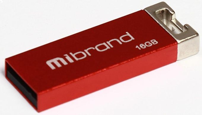 Flash пам'ять Mibrand 16 GB Chameleon Red (MI2.0/CH16U6R) фото