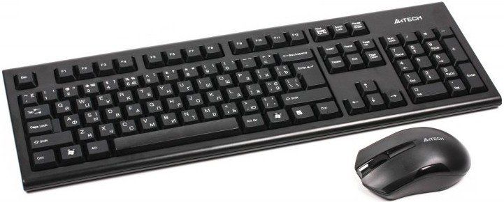 Комплект (клавіатура+миша) A4Tech 3000N фото