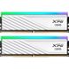 ADATA 48 GB (2x24GB) DDR5 6000 MHz XPG Lancer Blade RGB White (AX5U6000C3024G-DTLABRWH) детальні фото товару