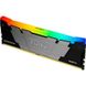 Kingston FURY 8 GB DDR4 3200 MHz Renegade RGB Black (KF432C16RB2A/8) подробные фото товара