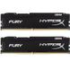 HyperX 16 GB (2x8GB) DDR4 2666 MHz Fury Black (HX426C16FB2K2/16) подробные фото товара