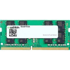 Оперативна пам'ять Mushkin 32 GB SO-DIMM DDR4 2666 MHz Essentials (MES4S266KF32G) фото