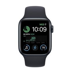 Смарт-годинник Apple Watch SE 2 GPS + Cellular 40mm Midnight Aluminum Case with Midnight Sport Band (MNPL3/MNTM3/MNTN3) фото