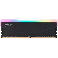 Оперативна пам'ять Exceleram 16 GB DDR4 2666 MHz RGB X2 Series Black (ERX2B416269C) фото