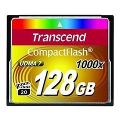 Карта пам'яті Transcend 128 GB 1000X CompactFlash Card TS128GCF1000 фото
