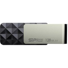 Flash пам'ять Silicon Power 128 GB USB 3.0 Blaze B30 Black (SP128GBUF3B30V1K) фото