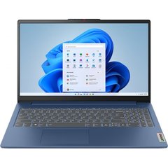 Ноутбук Lenovo IdeaPad Slim 3 15AMN8 Abyss Blue (82XQ006XPB) фото