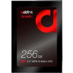 SSD накопичувач addlink S20 256 GB (AD256GBS20S3S) фото
