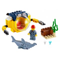 Конструктор LEGO LEGO City Океан: мини-подлодка 41 деталь (60263) фото
