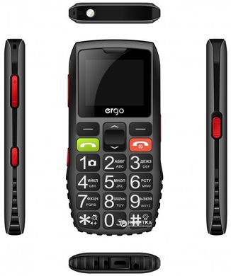 Смартфон Ergo F184 Respect Dual Sim (black) фото