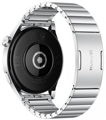 Смарт-часы HUAWEI Watch GT 3 46mm Stainless Steel (55026957) фото