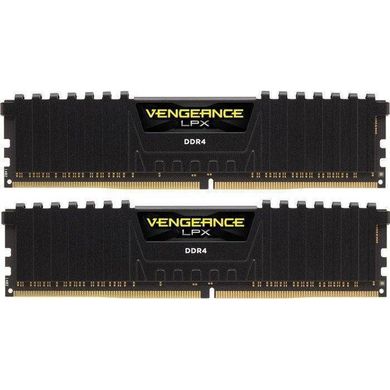 Оперативна пам'ять Corsair 16 GB (2x8GB) DDR4 3600 MHz Vengeance LPX Black (CMK16GX4M2D3600C16) фото
