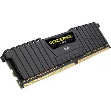 Оперативна пам'ять Corsair 32 GB (2x16GB) DDR4 3200 MHz Vengeance LPX Black CMK32GX4M2E3200C16 фото