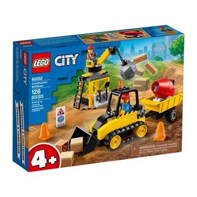 Конструктор LEGO LEGO City Строительный бульдозер (60252) фото