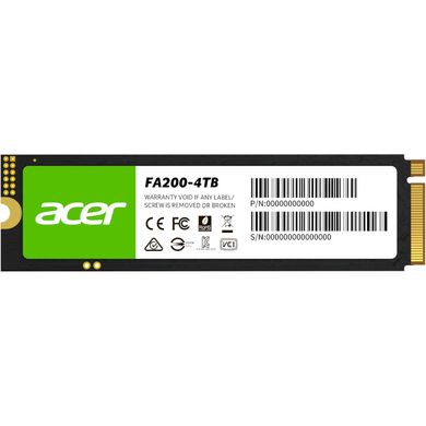 SSD накопичувач Acer FA200 4 TB (BL.9BWWA.150) фото