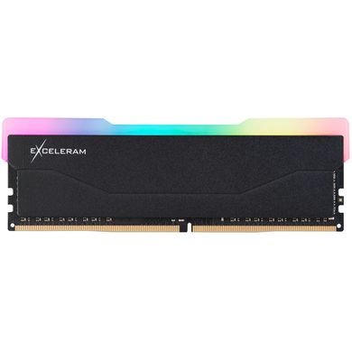 Оперативна пам'ять Exceleram 16 GB DDR4 2666 MHz RGB X2 Series Black (ERX2B416269C) фото