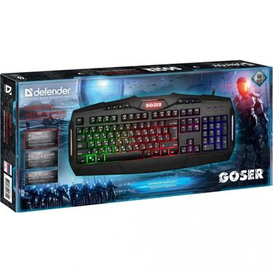 Клавіатура Defender Goser GK-772L (45772) фото