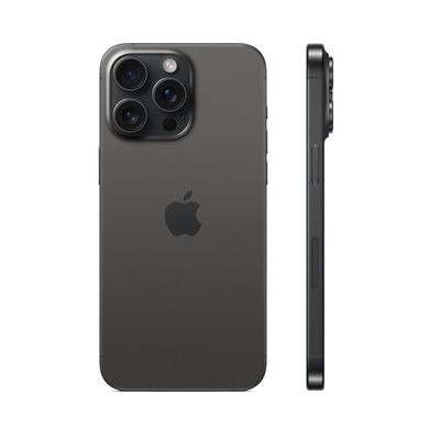 Смартфон Apple iPhone 15 Pro Max 1TB eSIM Black Titanium (MU6F3) фото