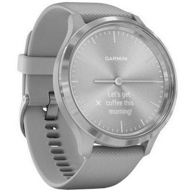 Смарт-часы Garmin vivomove 3 Sport Grey-Silver Silicone (010-02239-20) фото