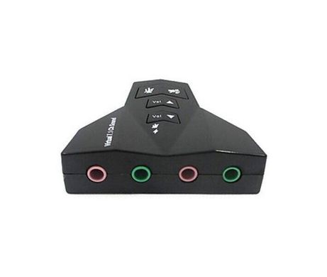 Звуковые карты Kingda USB, Virtual 7.1 Channel, C-Media (B00811)