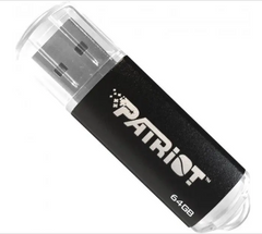 Flash пам'ять PATRIOT 64 GB USB Patriot XPorter Pulse Black (PSF64GXPPBUSB) фото