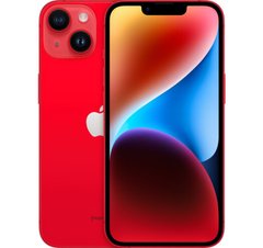 Смартфон Apple iPhone 14 256GB eSIM Product Red (MPWF3) фото