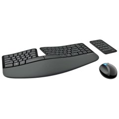 Комплект (клавиатура+мышь) Комплект Microsoft Sculpt Ergonomic Desktop (L5V-00017)