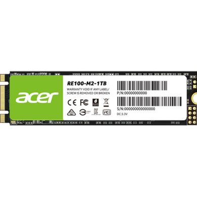 SSD накопичувач Acer RE100 M.2 1 TB (BL.9BWWA.115) фото