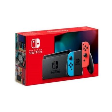 Ігрова приставка Nintendo Switch Version 2 Neon Red and Blue (HAD-S-KABAA) фото