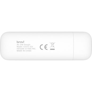 Маршрутизатор та Wi-Fi роутер HUAWEI Brovi E3372-325 White (51071UVL/51071UXG) фото