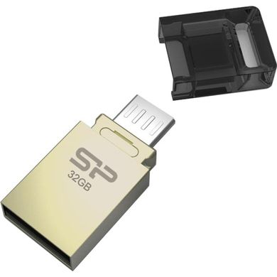 Flash пам'ять Silicon Power 32 GB Mobile X10 Champague SP032GBUF2X10V1C фото