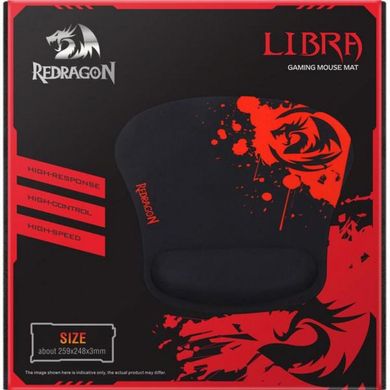 Игровая поверхность Redragon Libra Speed Black/Red (78305) фото