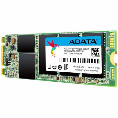 SSD накопичувач ADATA Ultimate SU800 M.2 256 GB (ASU800NS38-256GT-C) фото