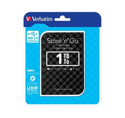 Жорсткий диск Verbatim Store 'n' Go USB 3.0 53194 фото