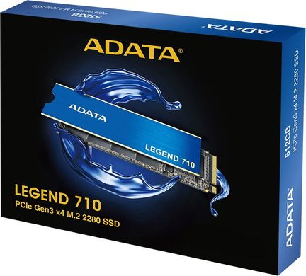 SSD накопичувач ADATA LEGEND 710 512 GB (ALEG-710-512GCS) фото
